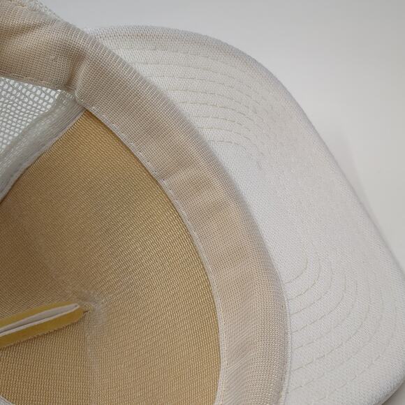 Sanderson Ford Snapback Rope Trucker Hat White One Size Outdoor Speedway - Picture 9 of 10